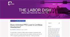 Desktop Screenshot of labordish.com